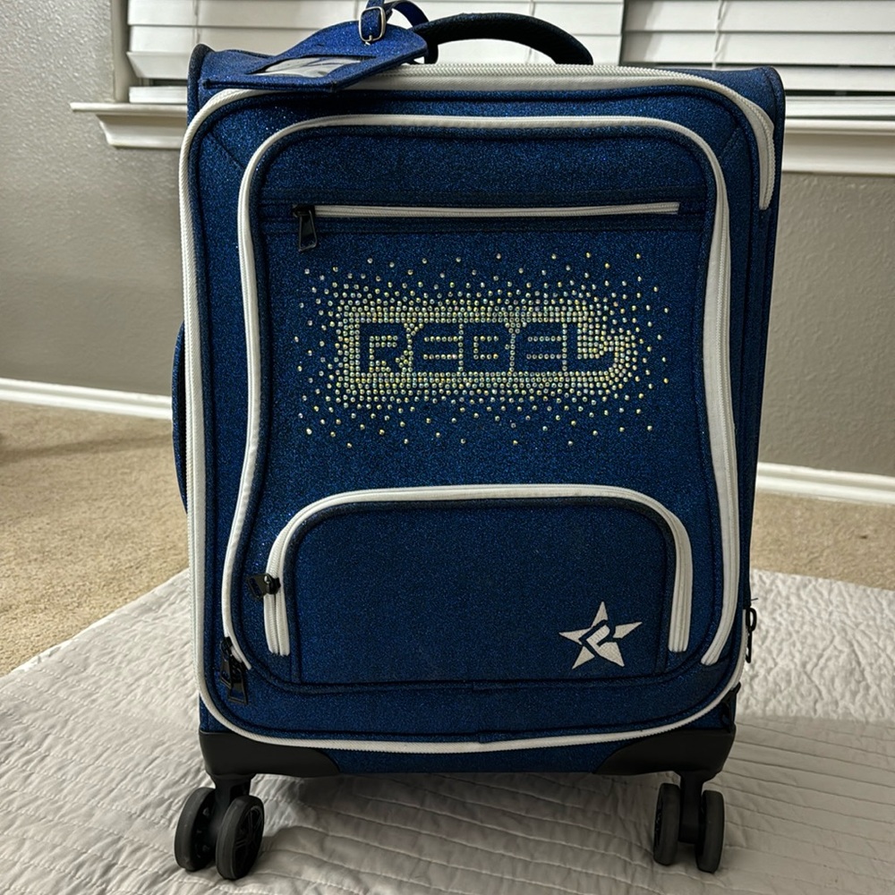Royal Rebel Dream Luggage rolling suitcase cheer
